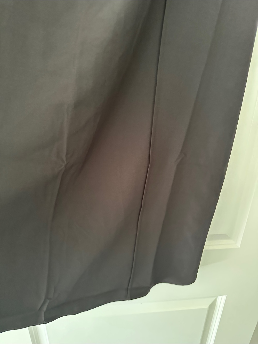 Classic A-Line Midi Skirt in Black - Picture 3 of 7